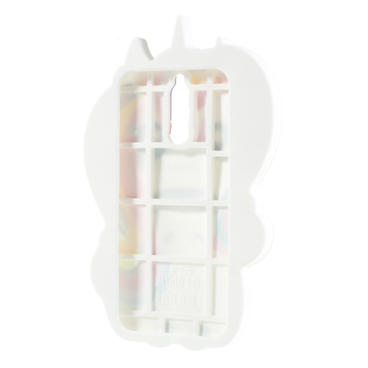 3D Unicorn Pattern Soft Silicone Case for Huawei Mate 10 Lite / Maimang 6 / nova 2i / Honor 9i (India)-6