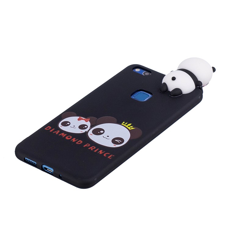 3D Cute Doll Pattern Printing TPU Back Case for Huawei P10 Lite - Diamond Prince-4