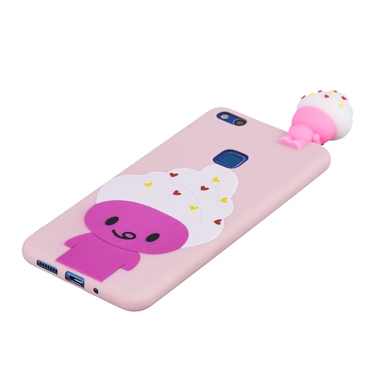 3D Cute Doll Pattern Printing TPU Case Cover Shell for Huawei P10 Lite - Cartoon Animal-4