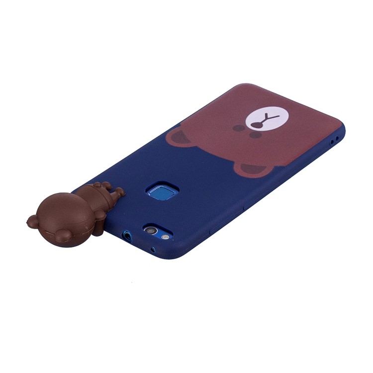 3D Cute Doll Pattern Printing TPU Case Accessory for Huawei P10 Lite - Bear-5