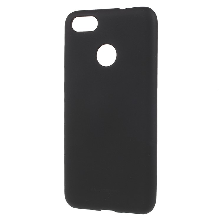 MERCURY GOOSPERY Matte Skin TPU Phone Cover for Huawei P9 lite mini/Y6 Pro (2017)/Enjoy 7 - Black-2