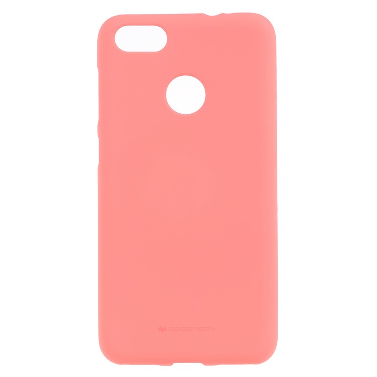 MERCURY GOOSPERY Matte Skin Flexible TPU Phone Case Cover for Huawei P9 lite mini/Y6 Pro (2017)/Enjoy 7 - Pink-1