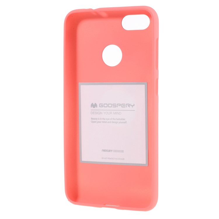 MERCURY GOOSPERY Matte Skin Flexible TPU Phone Case Cover for Huawei P9 lite mini/Y6 Pro (2017)/Enjoy 7 - Pink-3