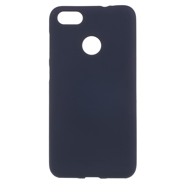 MERCURY GOOSPERY Matte Skin TPU Back Protection Cover for Huawei P9 lite mini/Y6 Pro (2017)/Enjoy 7 - Dark Blue-1
