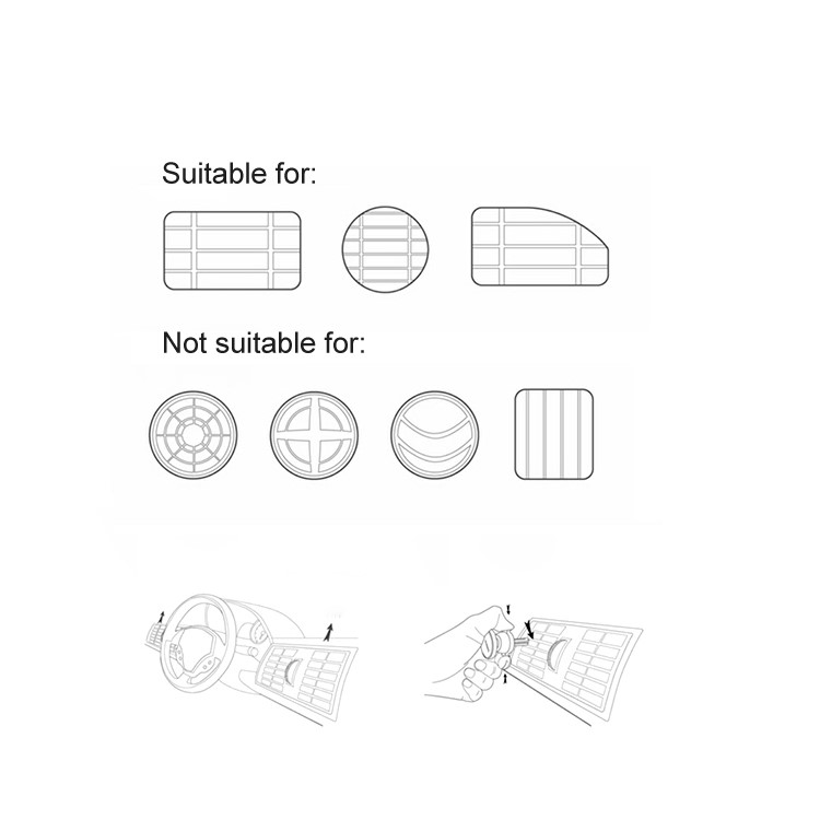 HUAWEI PU Leather Coated PC Hard Case + Magnetic Car Air Vent Mount Set for Huawei P20 Pro - Black-11