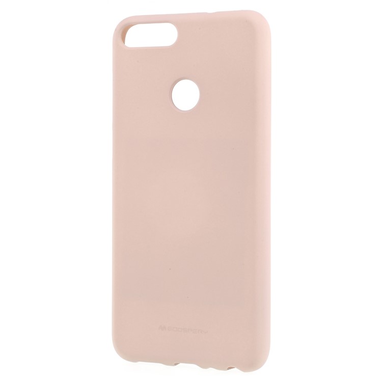 MERCURY GOOSPERY Matte Skin TPU Protective Shell for Huawei P Smart/Enjoy 7S - Beige-2