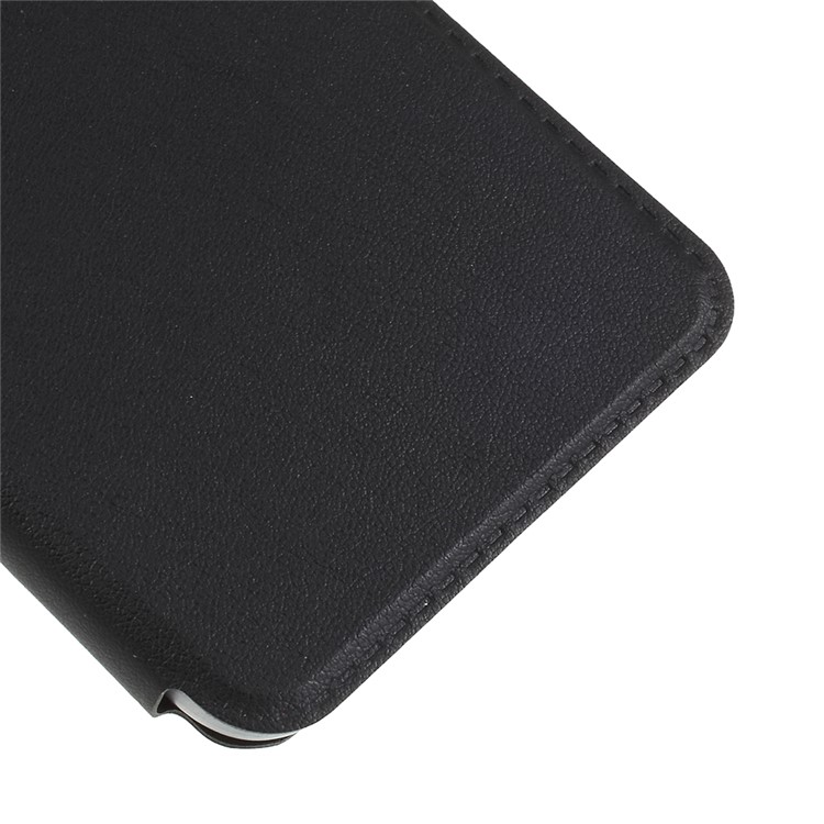 View Window PU Leather Case for Huawei Honor 9 Lite / Honor 9 Youth Edition - Black-4