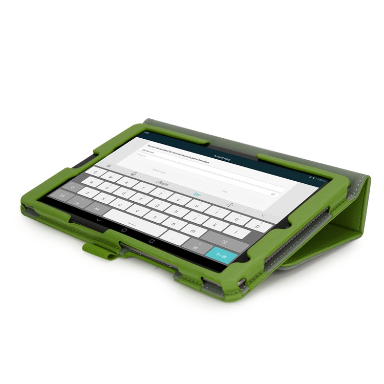 Foldable Stand PU Leather Tablet Case for Huawei MediaPad M5 8 - Green-10