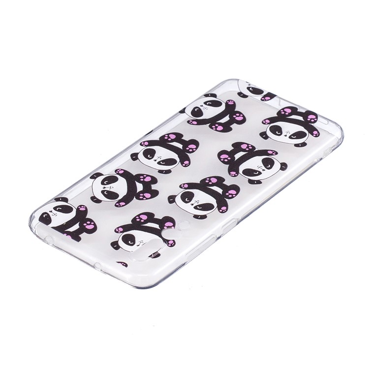 Pattern Printing IMD TPU Back Case for Huawei P20 - Cute Pandas-3