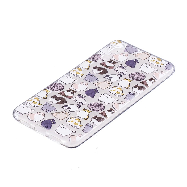 Pattern Printing IMD TPU Cell Phone Case for Huawei P20 - Cartoon Animals-2