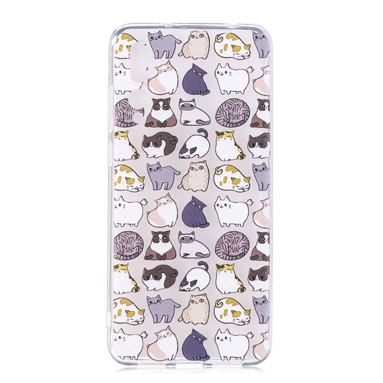 Pattern Printing IMD TPU Cell Phone Case for Huawei P20 - Cartoon Animals-5