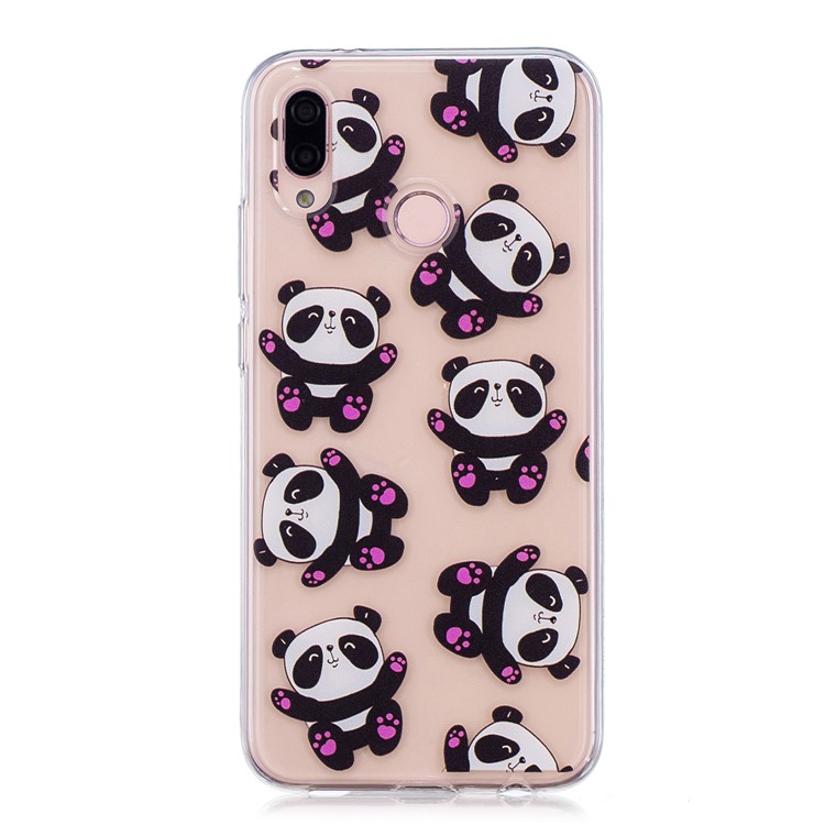 Pattern Printing TPU Case Phone Cover for Huawei P20 Lite / Nova 3e - Panda Pattern-3
