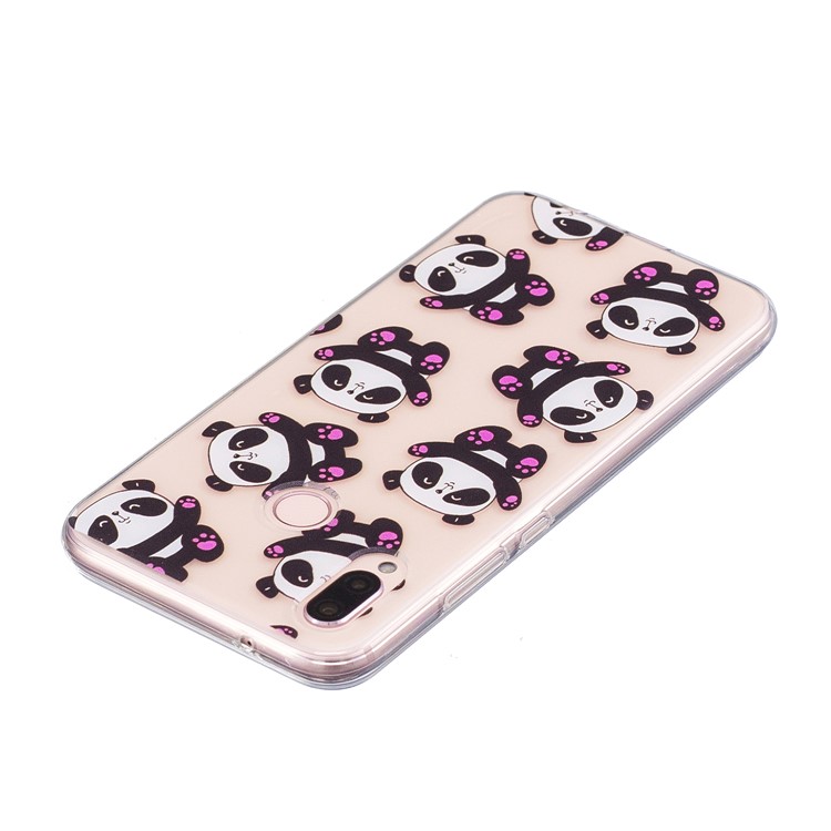 Pattern Printing TPU Case Phone Cover for Huawei P20 Lite / Nova 3e - Panda Pattern-5
