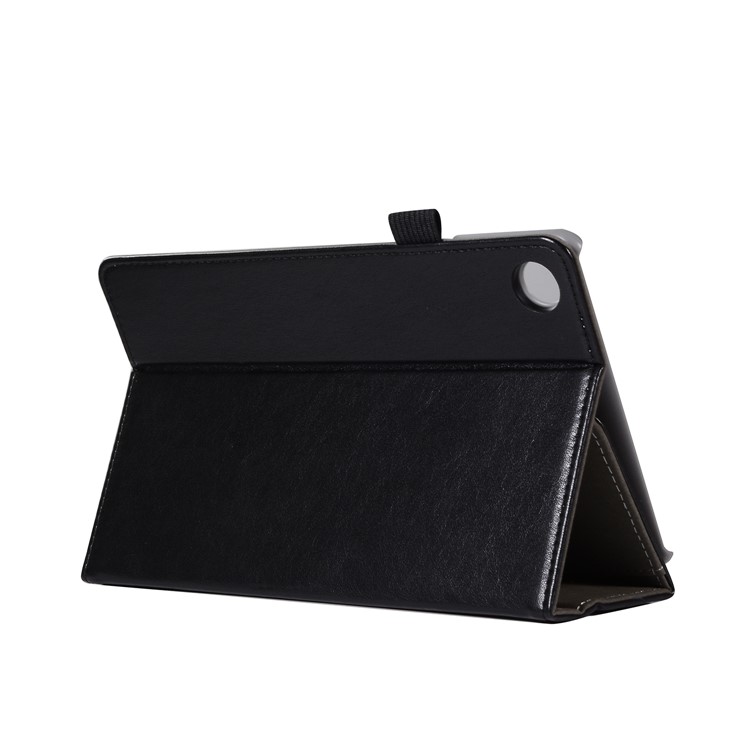 Wallet Stand Leather Case with Elastic Band for Huawei MediaPad M5 8 - Black-7