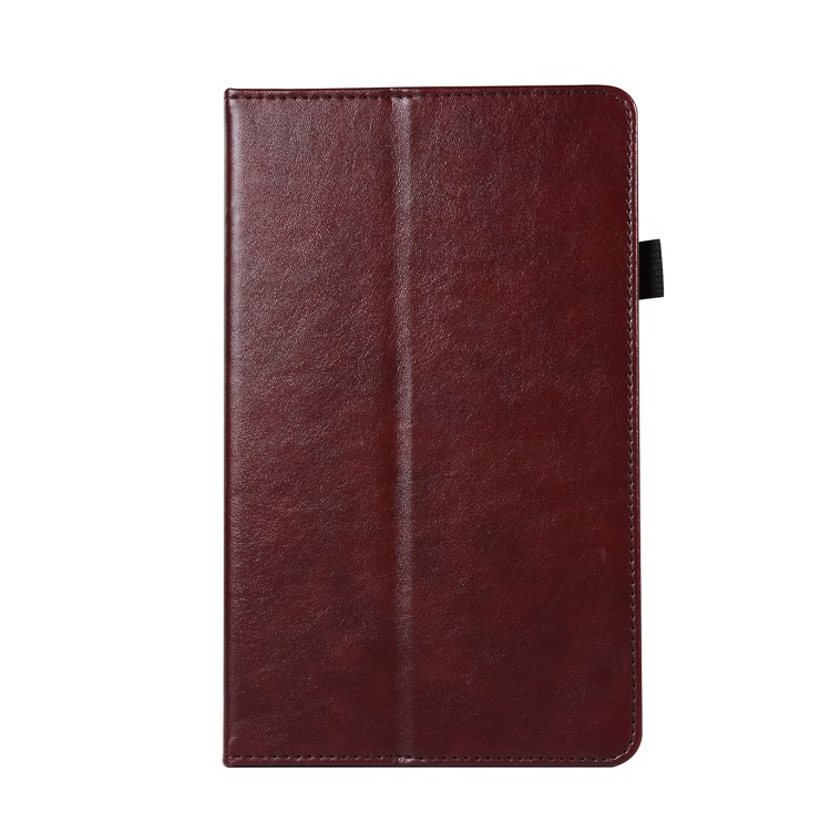 Wallet Stand Elastic Band Leather Cover for Huawei MediaPad M5 8 - Wine Red-3