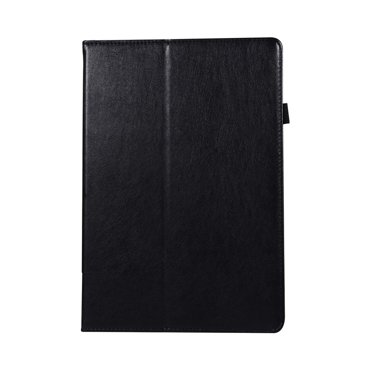 Wallet Stand Leather Case with Elastic Band for Huawei MediaPad M5 10/M5 10 (Pro) - Black-3