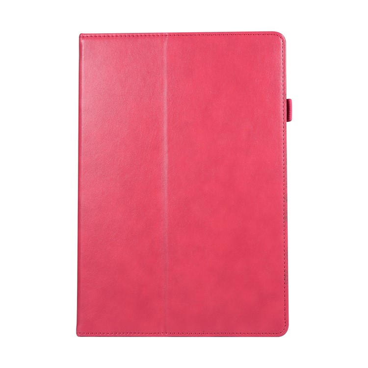 Wallet Stand Leather Shell with Elastic Band for Huawei MediaPad M5 10/M5 10 (Pro) - Rose-3