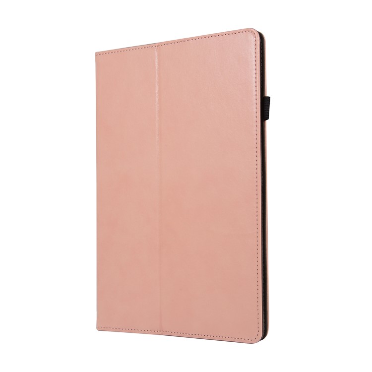 Wallet Stand Leather Protector Cover with Elastic Band for Huawei MediaPad M5 10/M5 10 (Pro) - Gold-2