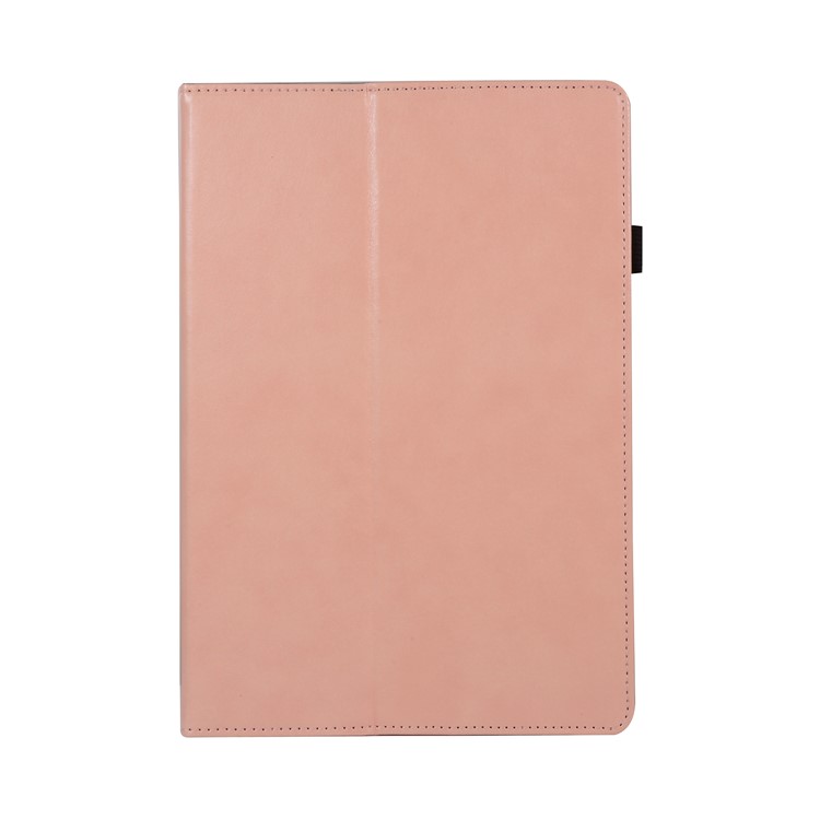 Wallet Stand Leather Protector Cover with Elastic Band for Huawei MediaPad M5 10/M5 10 (Pro) - Gold-3
