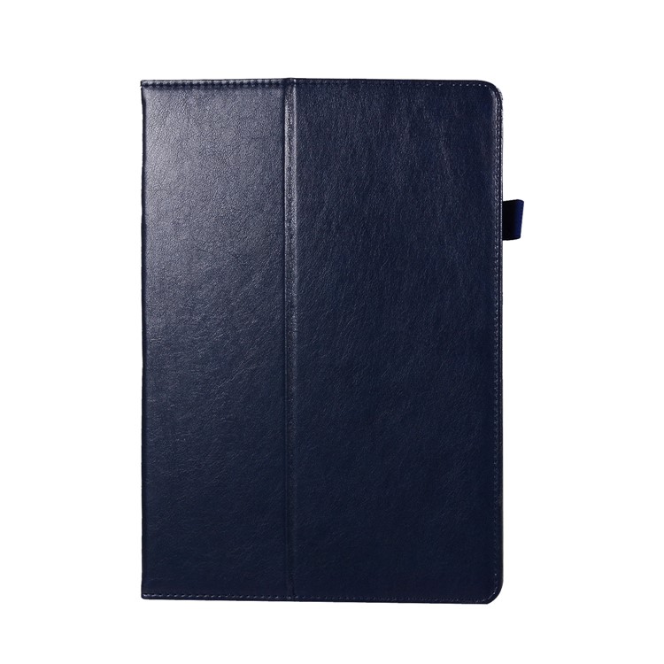Wallet Stand Leather Tablet Cover Case with Elastic Band for Huawei MediaPad M5 10/M5 10 (Pro) - Dark Blue-3