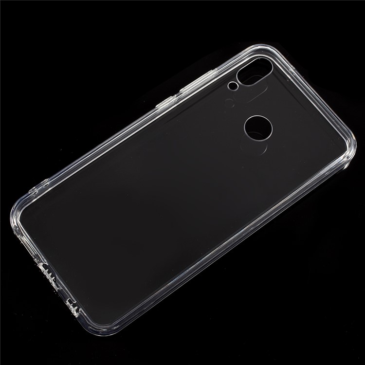 Crystal Clear Acrylic + Flexible TPU Hybrid Cell Phone Case for Huawei P20 Lite / Nova 3e-1