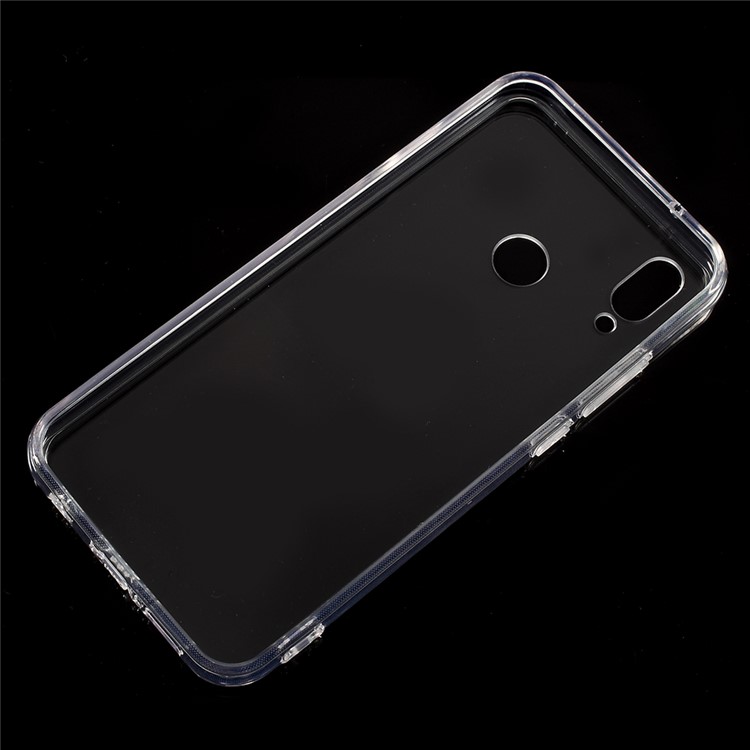 Crystal Clear Acrylic + Flexible TPU Hybrid Cell Phone Case for Huawei P20 Lite / Nova 3e-2