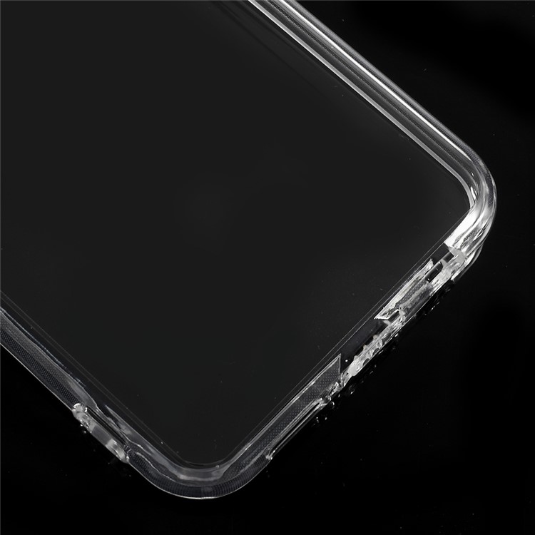 Crystal Clear Acrylic + Flexible TPU Hybrid Cell Phone Case for Huawei P20 Lite / Nova 3e-4