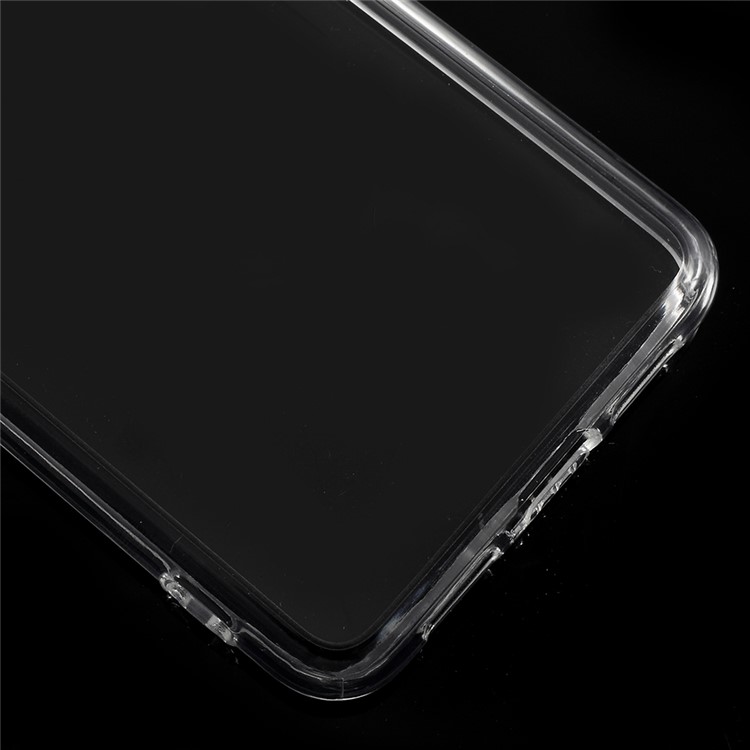 Estuche Híbrido De TPU Acrílico + Flexible Cristalino Para Huawei P20 Pro-4