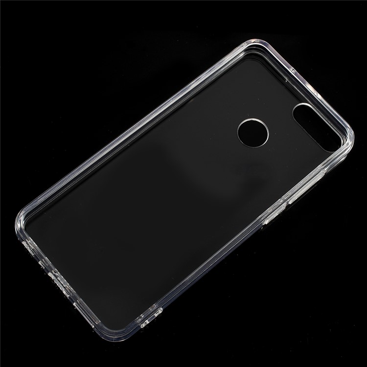 Kristallklares Acryl + Flexibles TPU Hybrid Case Cover Für Huawei Ehre 9 Lite / 9 Jugendausgabe-2