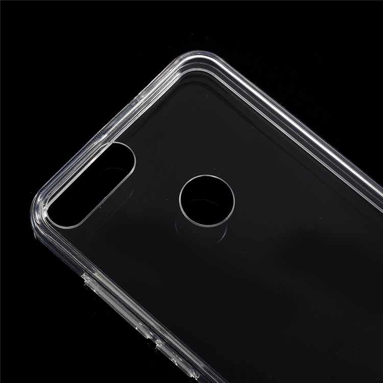 Kristallklares Acryl + Flexibles TPU Hybrid Case Cover Für Huawei Ehre 9 Lite / 9 Jugendausgabe-3