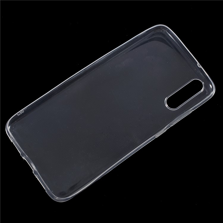 100Pcs Transparent Soft TPU Protective Cell Phone Case Cover for Huawei P20-2