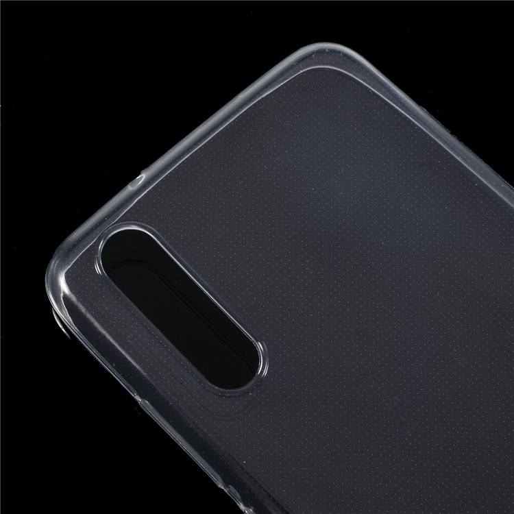100Pcs Transparent Soft TPU Protective Cell Phone Case Cover for Huawei P20-3