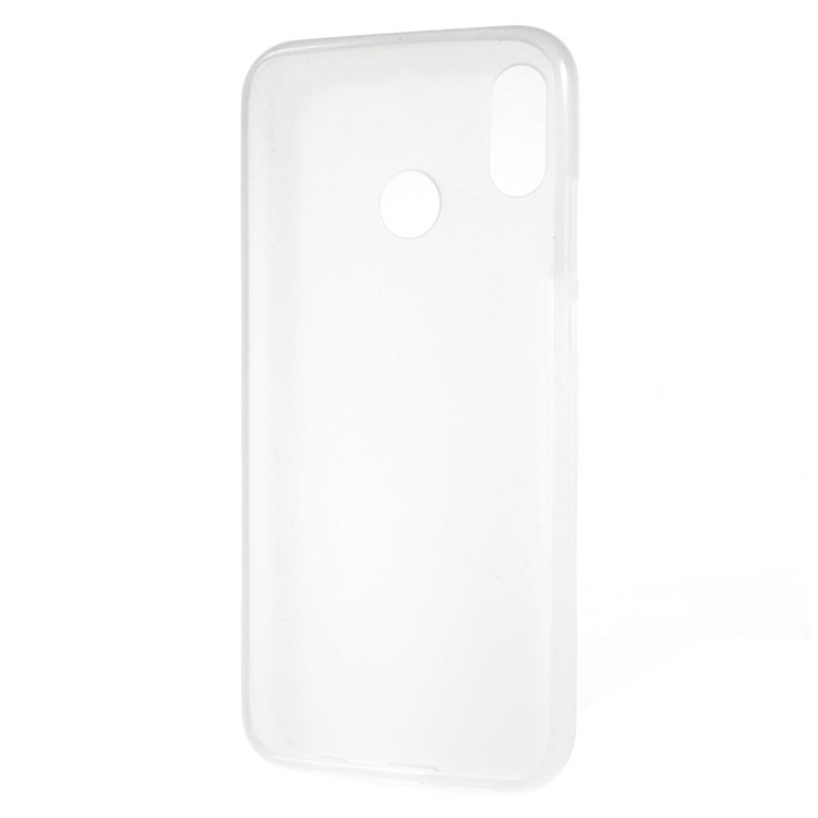 100PCS/Pack Double Sided Matte TPU Cell Phone Cover for Huawei P20 Lite/Nova 3e - White-3
