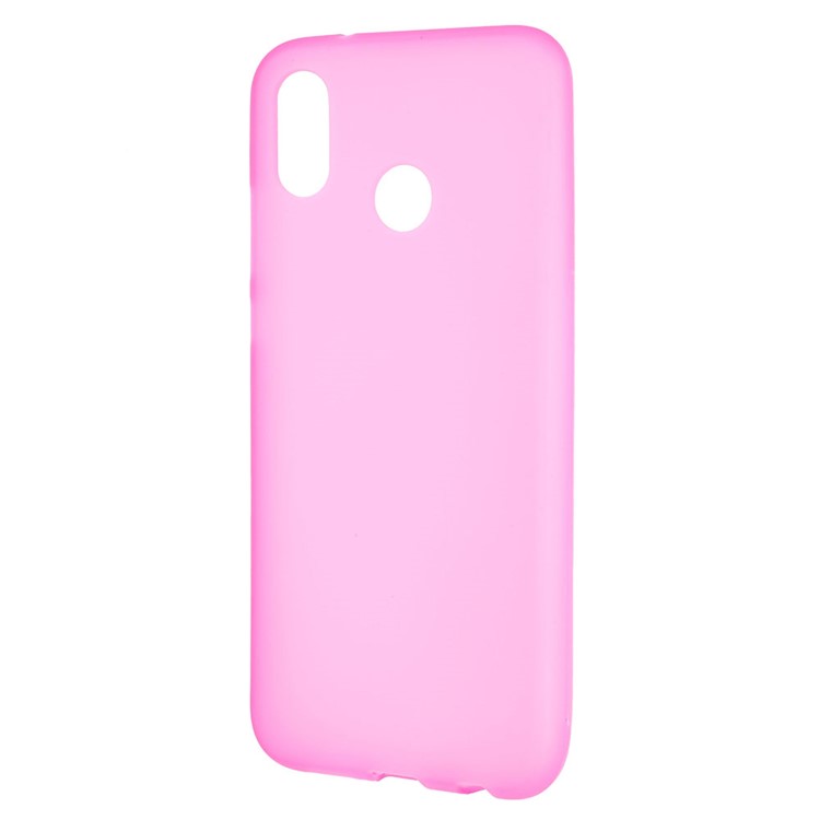 100PCS/Pack Double Sided Matte TPU Cell Phone Casing for Huawei P20 Lite/Nova 3e - Pink-2