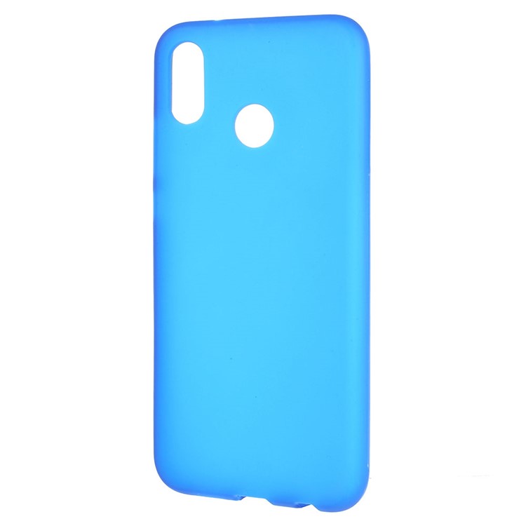 100PCS/Pack Double Sided Matte TPU Mobile Phone Case for Huawei P20 Lite/Nova 3e - Blue-2