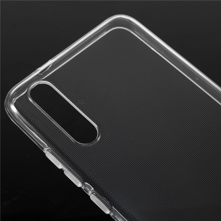 100Pcs/Set Clear TPU Case Cover with Non-slip Inner for Huawei P20-3
