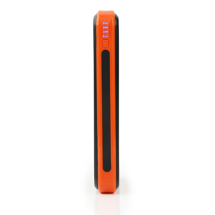 ALLPOWERS 10000mAh Solar Charger Dual USB Power Bank with Flashlight - Orange-3