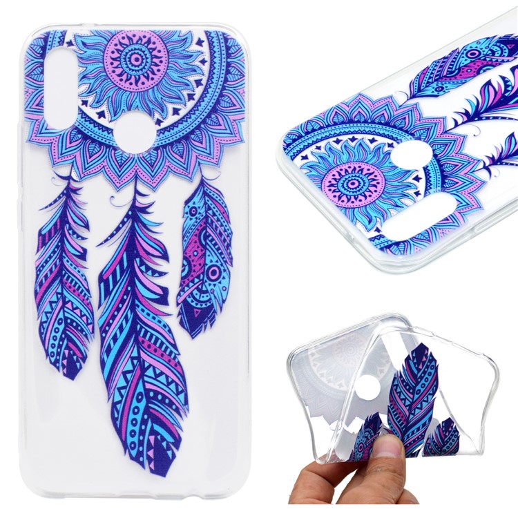 Patterned Soft TPU Protective Case Cover for Huawei P20 Lite / Nova 3e (China) - Dream Catcher-1