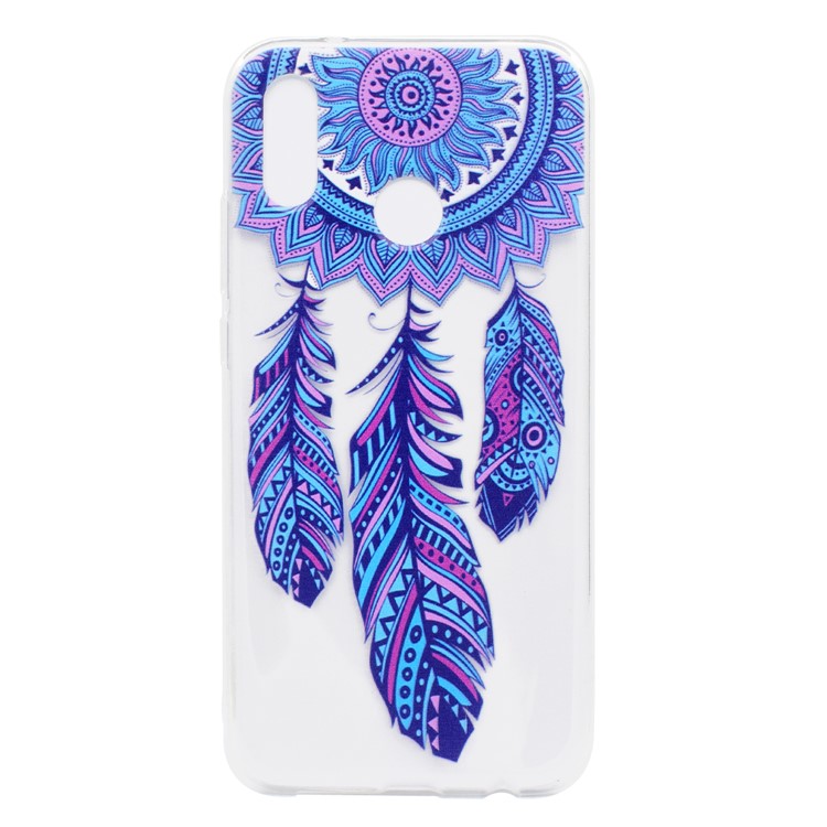 Patterned Soft TPU Protective Case Cover for Huawei P20 Lite / Nova 3e (China) - Dream Catcher-2