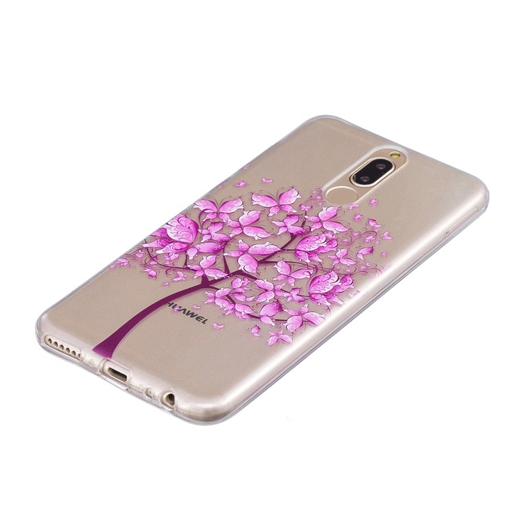 Pattern Printing IMD TPU Mobile Case for Huawei Mate 10 Lite / nova 2i / Maimang 6 / Honor 9i (India) - Tree-3