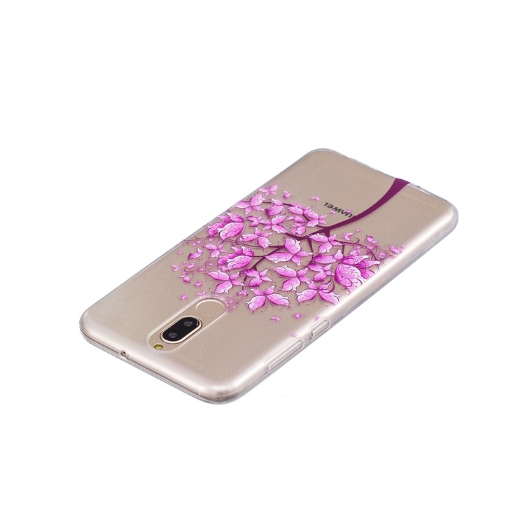 Pattern Printing IMD TPU Mobile Case for Huawei Mate 10 Lite / nova 2i / Maimang 6 / Honor 9i (India) - Tree-4