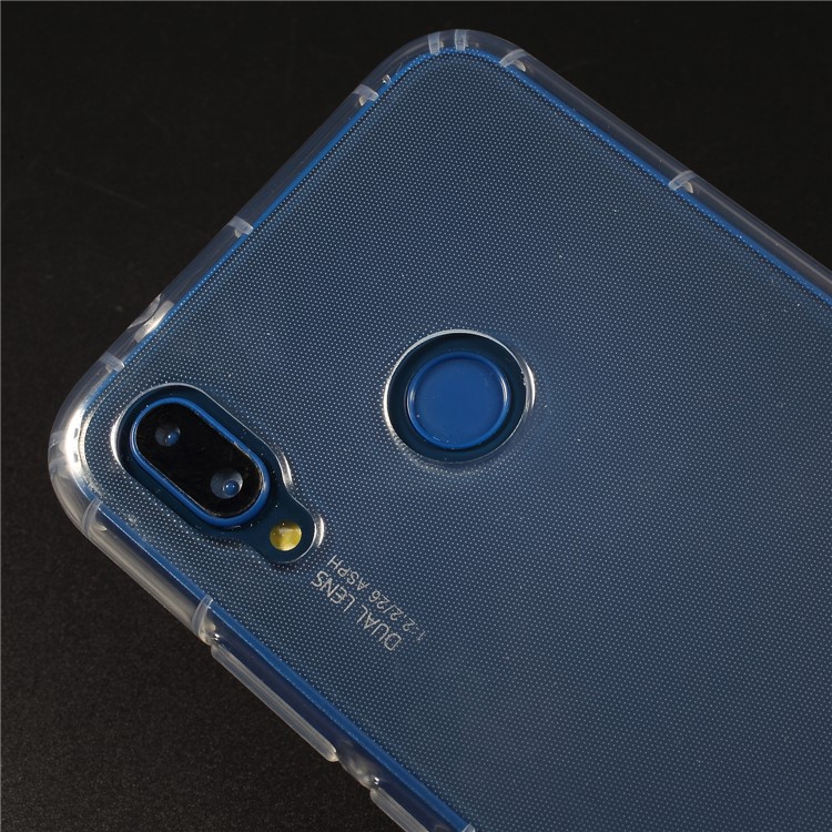 Drop-proof Clear TPU Mobile Phone Back Case for Huawei P20 Lite/Nova 3e-3