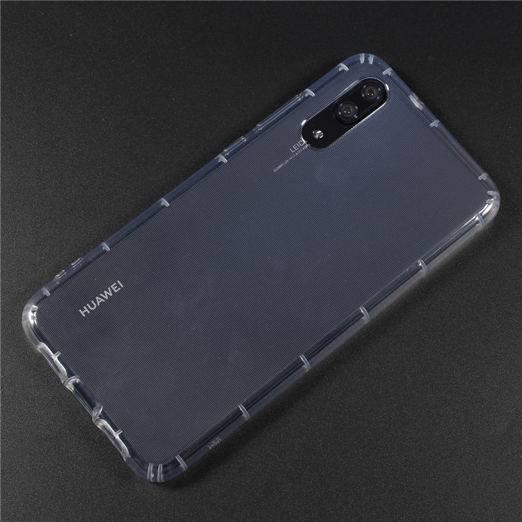 Drop-proof Clear TPU Phone Protetive Case for Huawei P20-1