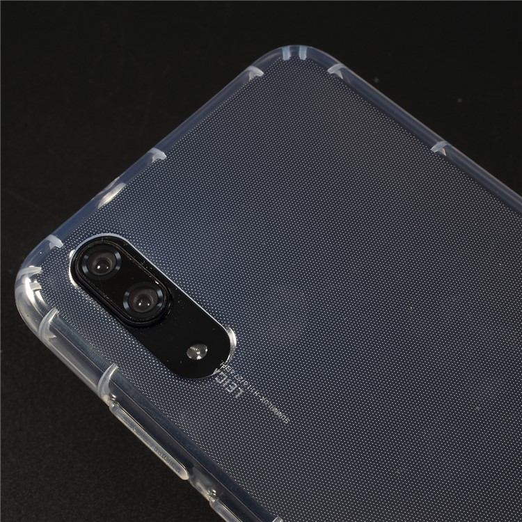 Drop-proof Clear TPU Phone Protetive Case for Huawei P20-3