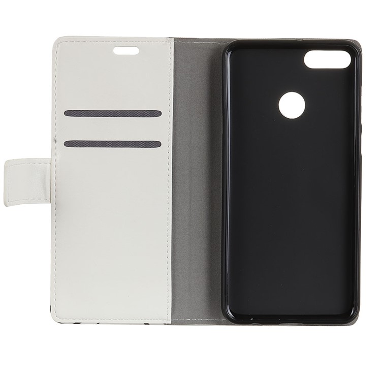 Pattern Printing Wallet Leather Mobile Folio Protective Case for Huawei Y9 (2018) / Enjoy 8 Plus - Bloody Wolf-4