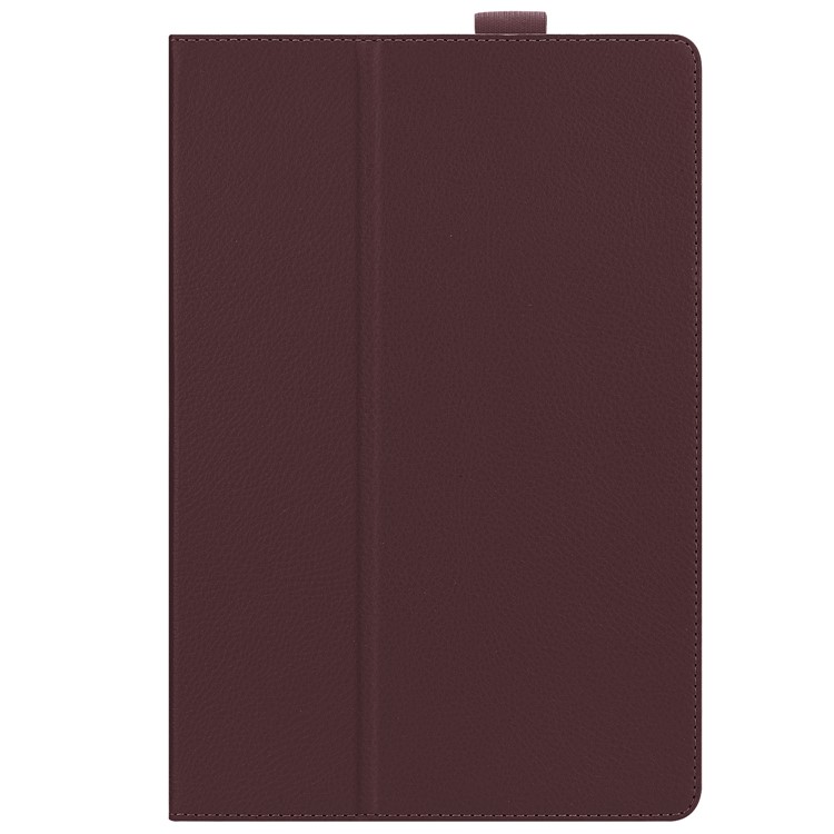 Litchi Skin Stand Leather Protective Case for Huawei MediaPad M5 10 / M5 10 (Pro) - Brown-3