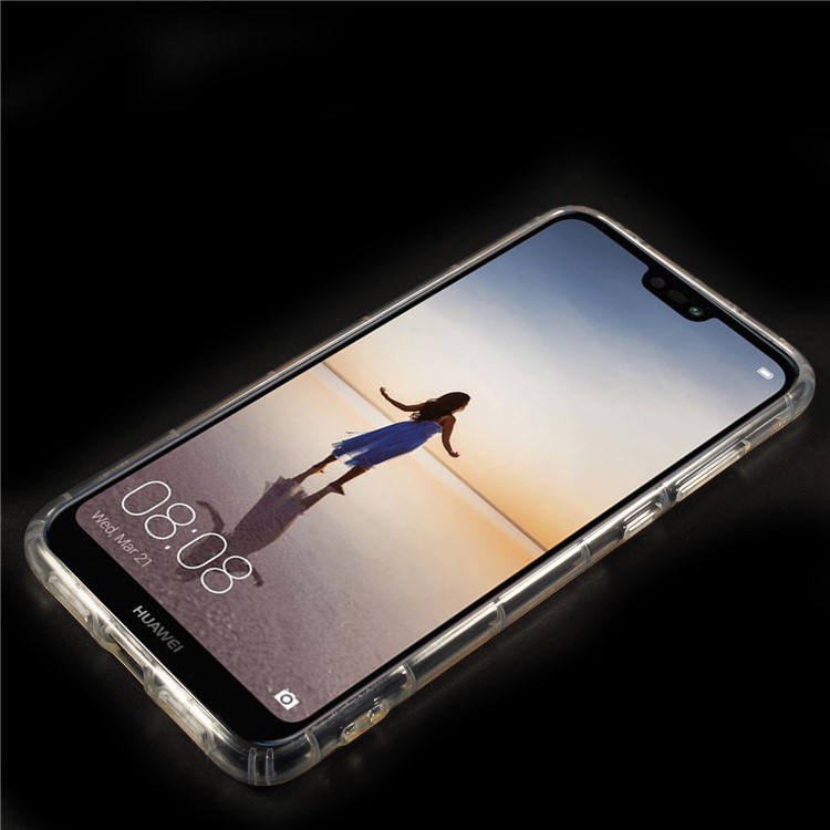 Drop-proof Clear TPU Phone Protetive Case for Huawei P20 Pro-3