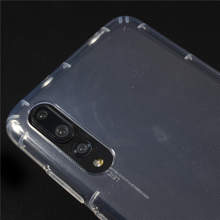 Drop-proof Clear TPU Phone Protetive Case for Huawei P20 Pro-4