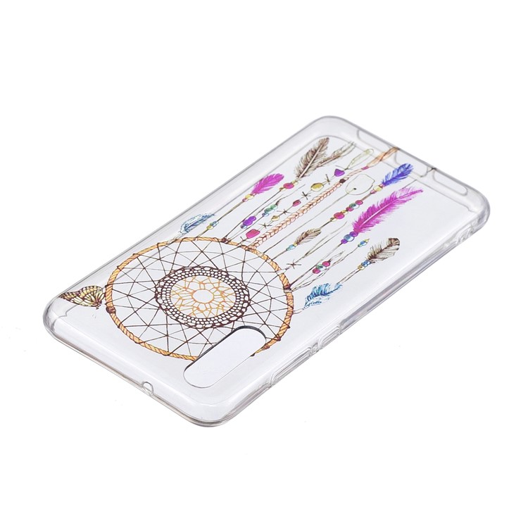Pattern Printing IMD TPU Soft Phone Accessory Shell for Huawei P20 - Dream Catcher-3
