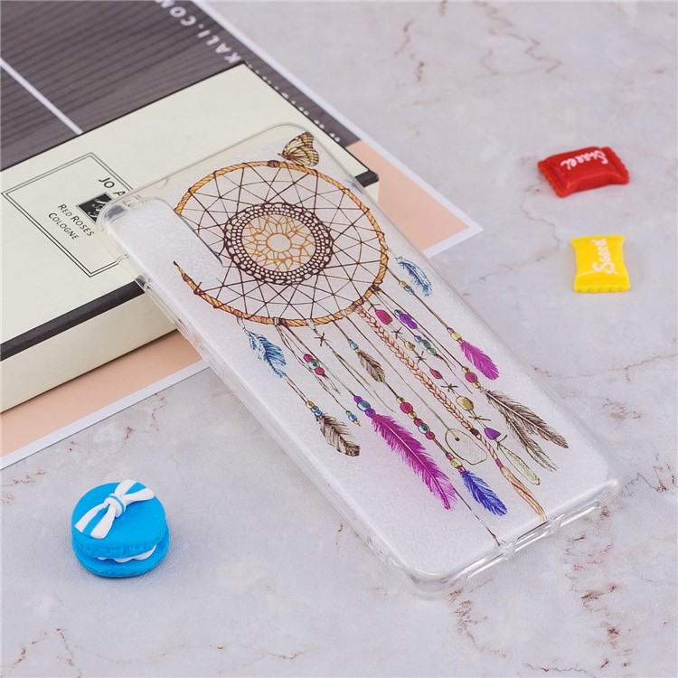 Pattern Printing IMD TPU Soft Phone Accessory Shell for Huawei P20 - Dream Catcher-4